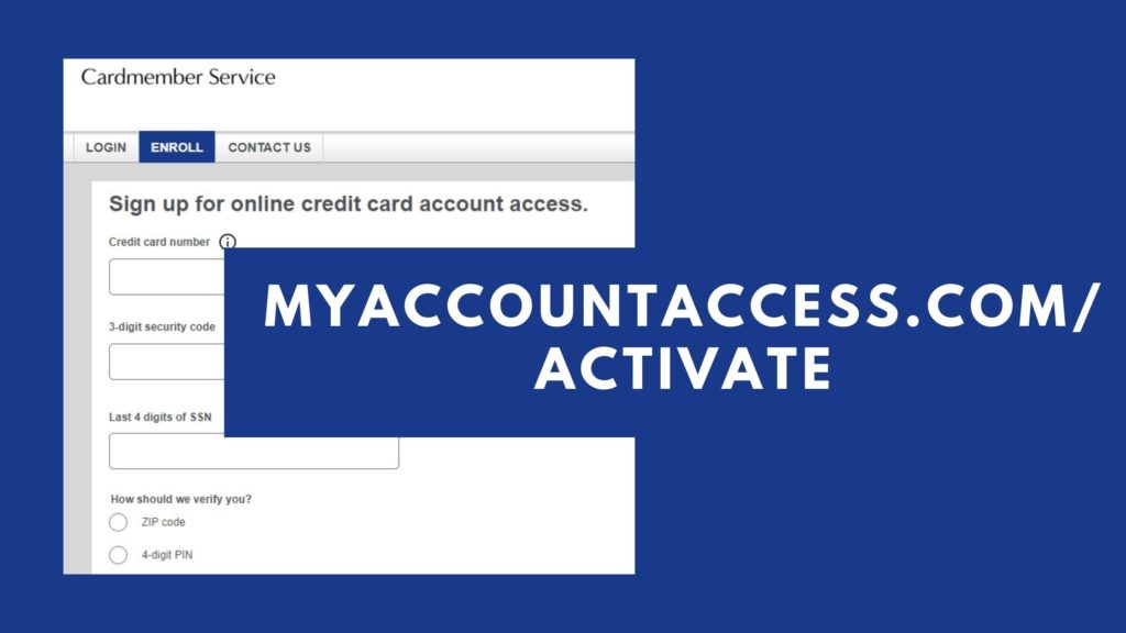 myaccountaccess.com/activate