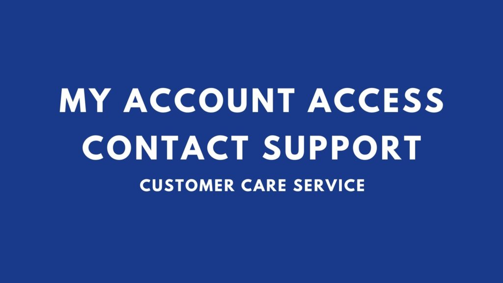 Access My Account Contact Support Help MyAccountAccess Login